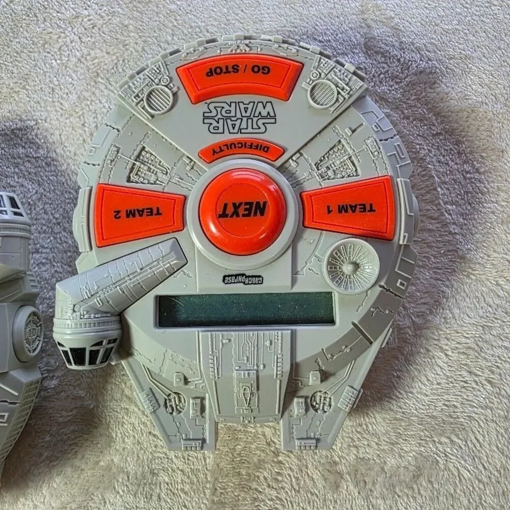 Star Wars Millennium Falcon Catch Phrase Electronic Handheld Game Hasbro TESTED